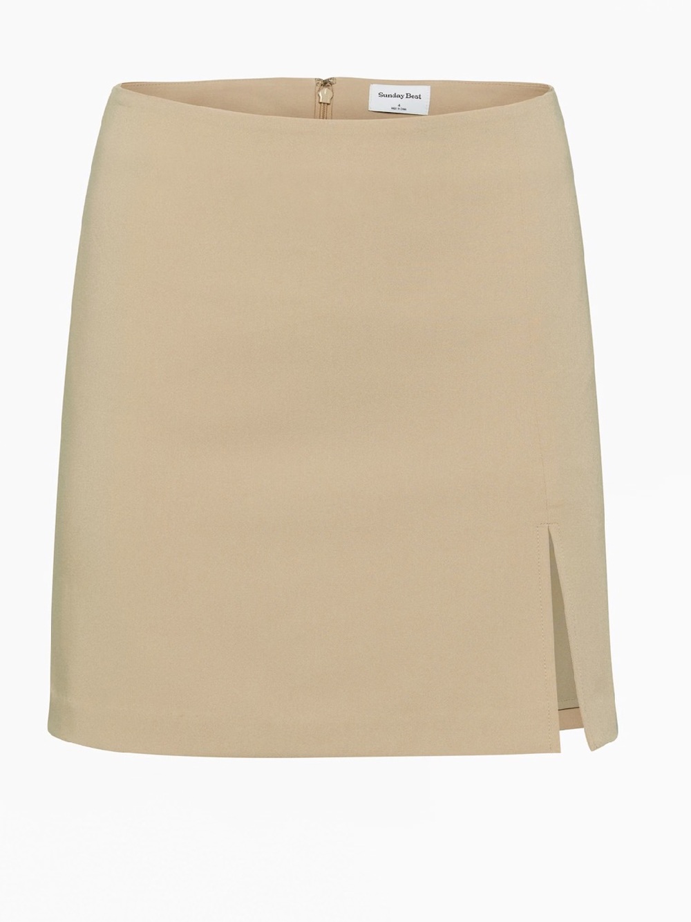 Sunday Best Tatiana Mini Skirt - Hummus Beige